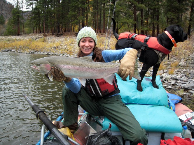 A beautiful Steelhead, a wonderful memory. Little Squaw Creek, Salmon River.