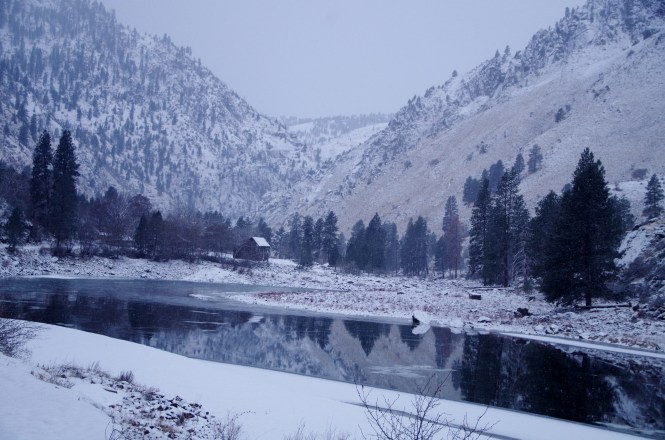 View of the Salmon River above Elkhorn